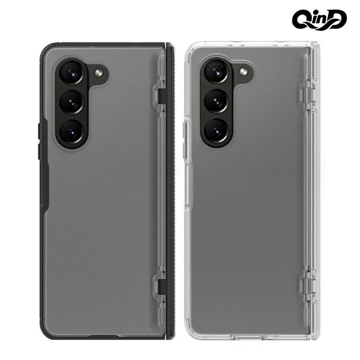 【APP4%點數】QinD SAMSUNG Z Fold 5 5G 絞鏈全包摺疊手機殼