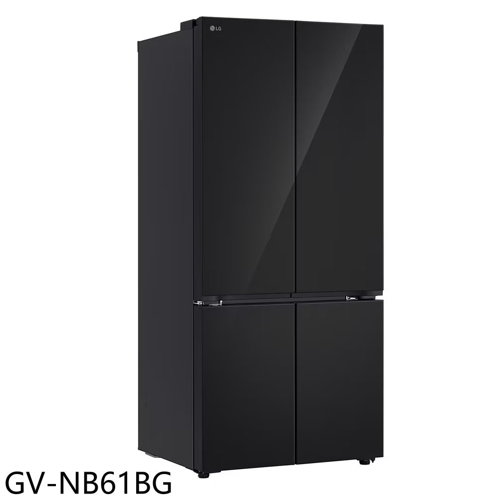 結帳97折★LG樂金【GV-NB61BG】619公升與四門變頻冰箱(含標準安裝)