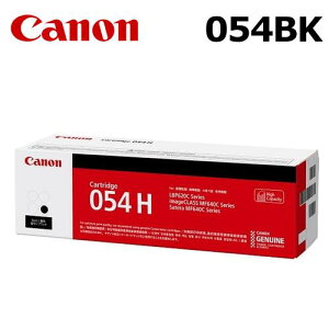 【最高22%回饋 5000點】 Canon 原廠黑色高印量碳粉匣 054H BK