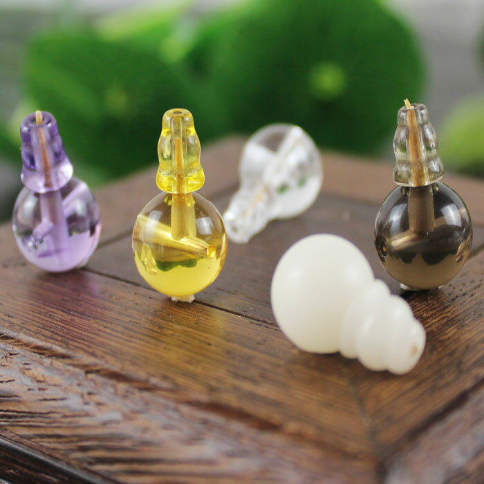 純天然黃白紫水晶 白菩提三通佛頭金剛星月菩提配飾散珠 佛珠多色