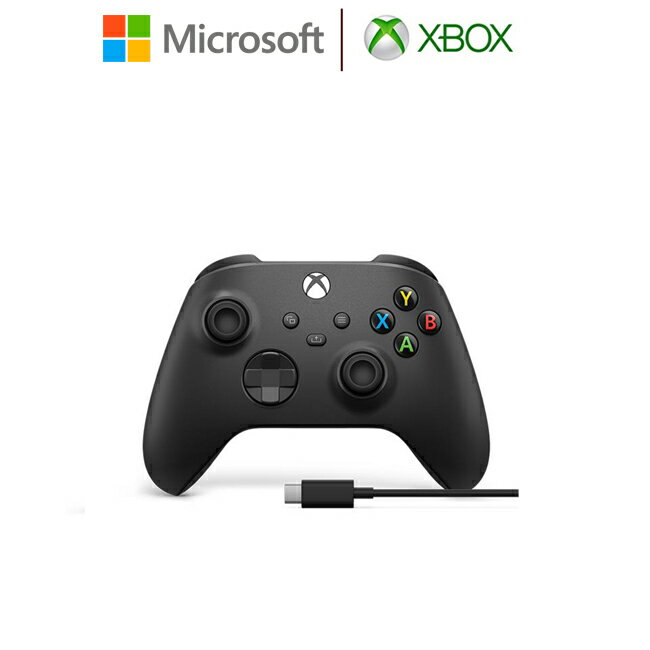 微軟Xbox 無線控制器 + TYPE-C傳輸線 手把 搖桿 磨砂黑 黑色 Series X S ONE 藍牙微軟Xbox 無線控制器 + TYPE-C傳輸線 手把 搖桿 磨砂黑 黑色 Series X S ONE 藍牙