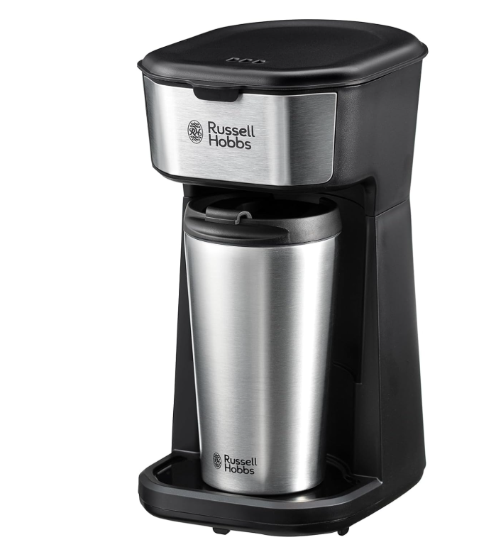 Russell Hobbs 8010JP 滴漏式咖啡機 附保溫杯 附濾杯 容量400ml 保溫 保冷 日本代購
