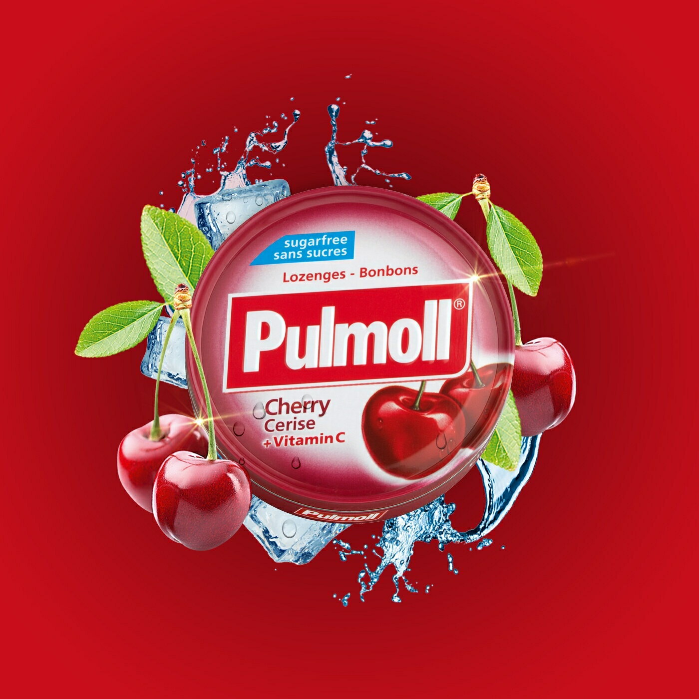 【維維樂】Pulmoll 寶潤無糖喉糖(檸檬/櫻桃/橘子) 45g/盒 *健人館*