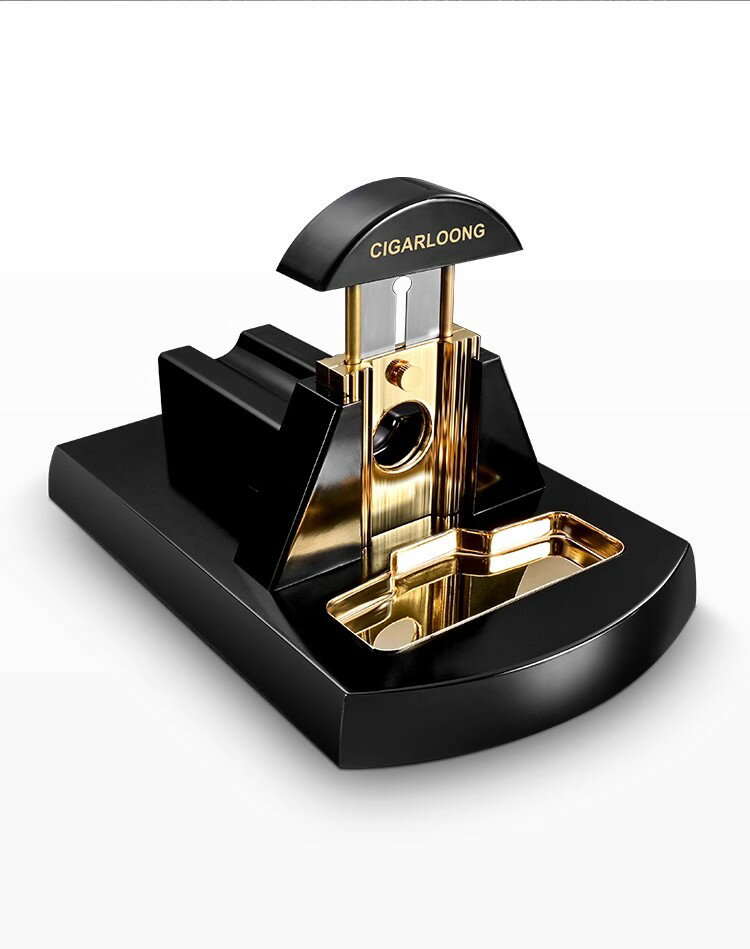 雪茄剪 順滑精美台式質感雪茄剪刀雪茄台不鏽鋼雪茄刀