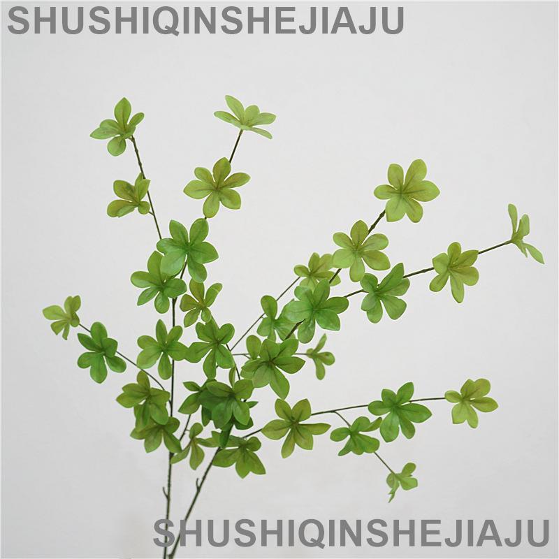 滿280元出貨 仿真花 假花 可開發票 高質模擬綠植葉子日本吊鐘葉軟裝插花配葉家居裝飾品園林植物造景
