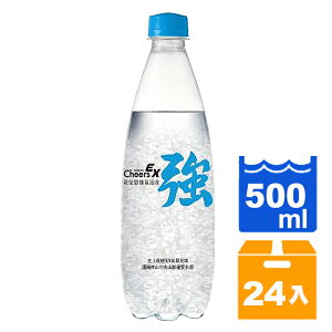 泰山 Cheers EX 強氣泡水500ml(24入)/箱【康鄰超市】