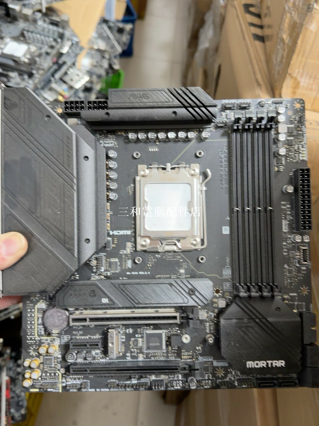 微星 B650M 迫擊炮 WiFi 主機板 雙 M2 卡槽 支援 AM5 超值推薦