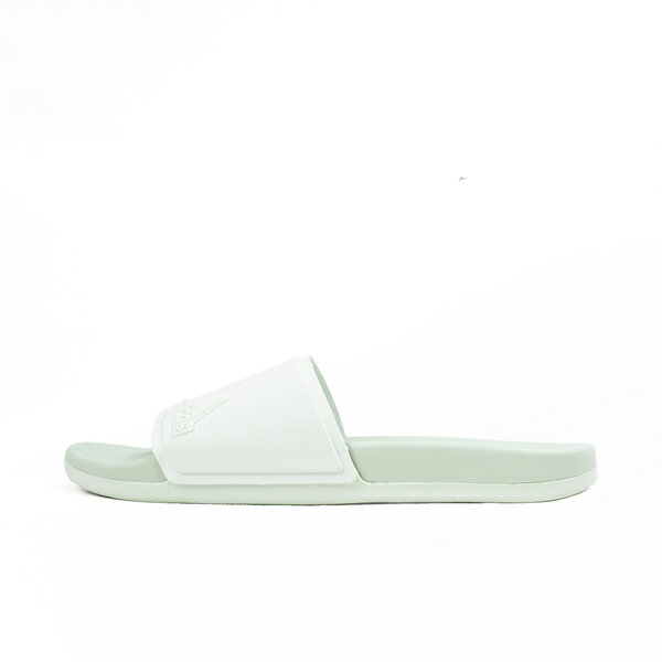 Adidas Adilette Comfort Elevated [IF8657] 男女 涼拖鞋 運動 休閒 簡約 淺綠