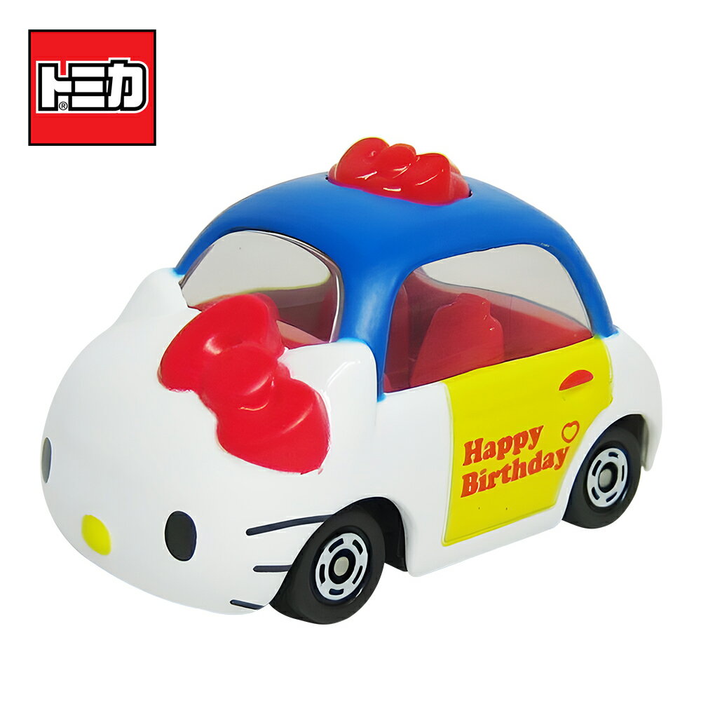 【日本正版】Dream TOMICA 凱蒂貓 40週年 特別版 玩具車 Hello Kitty 生日車 多美小汽車 - 806332