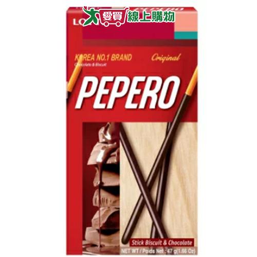 LOTTE Pepero-巧克力棒 47g【愛買】