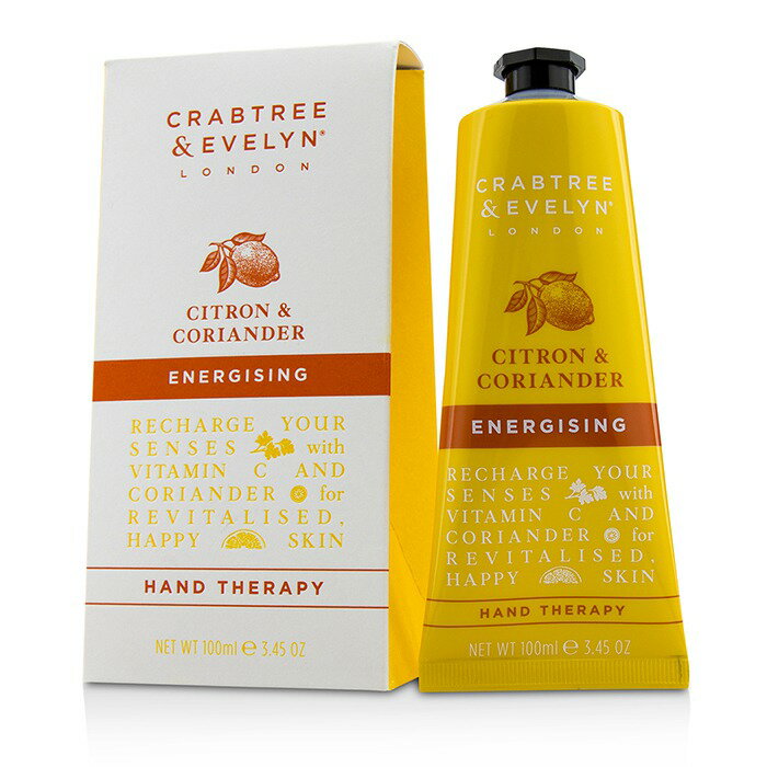 Crabtree & Evelyn 瑰珀翠 檸檬香菜籽 護手護甲霜  100ml/3.45oz