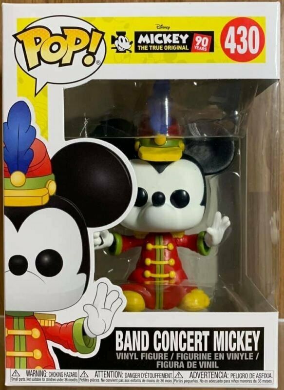 ☆勳寶玩具舖【現貨】Funko PoP 迪士尼 90週年系列：# 430 樂隊米奇 Band Concept Mickey