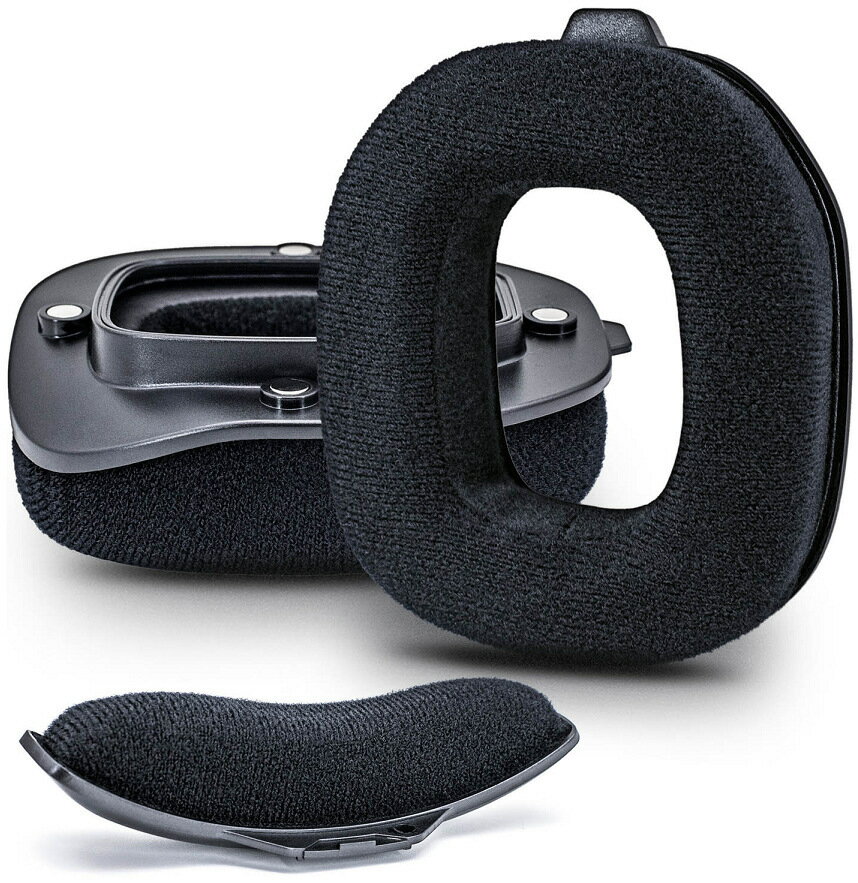 適用羅技Astro A40耳機套天鵝絨耳墊含卡扣頭梁套A40 TR耳套耳墊【北歐家居生活】