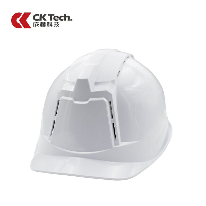 高檔abs工程頭盔領導建筑工地防護安全帽白色監理國標定製印字