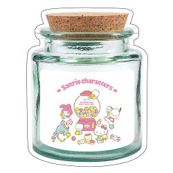 X射線【C061474】Sanrio 保鮮罐造型夾鍊袋M,夾鏈袋/飾品袋/透明袋/平口袋/小物收納