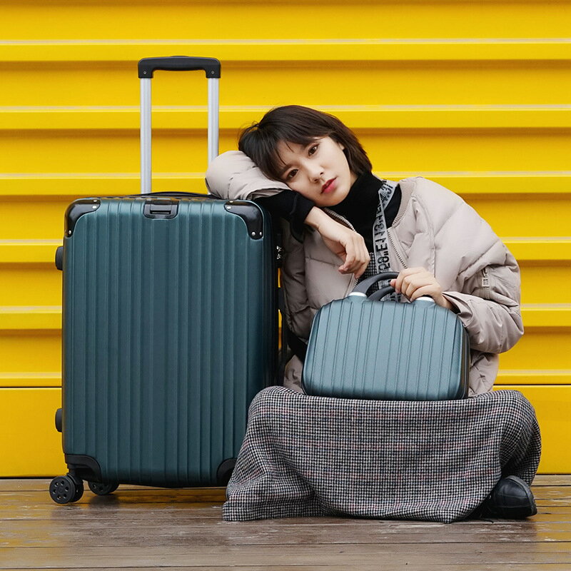楓林宜居 廠家直銷拉桿箱化妝子母箱萬向輪行李箱旅行箱密碼箱包郵一件代發