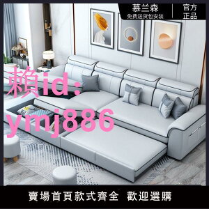 新款沙發客廳現代簡約沙發床兩用多功能可折疊小戶型沙發