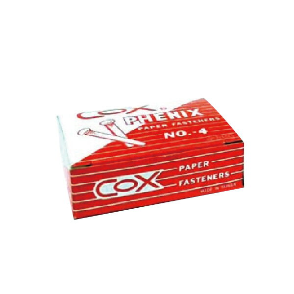 COX 三燕 雙腳釘 1.5cm /組 NO.4