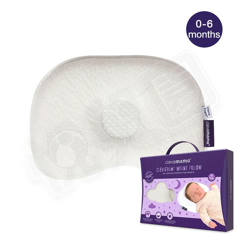 ClevaMama ClevaFoam® 護頭型新生兒枕(0-6M適用)【悅兒園婦幼生活館】