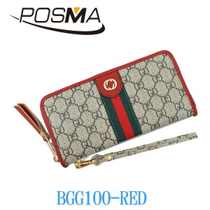 POSMA 時尚韓風 錢包 零錢包 BGG100-RED