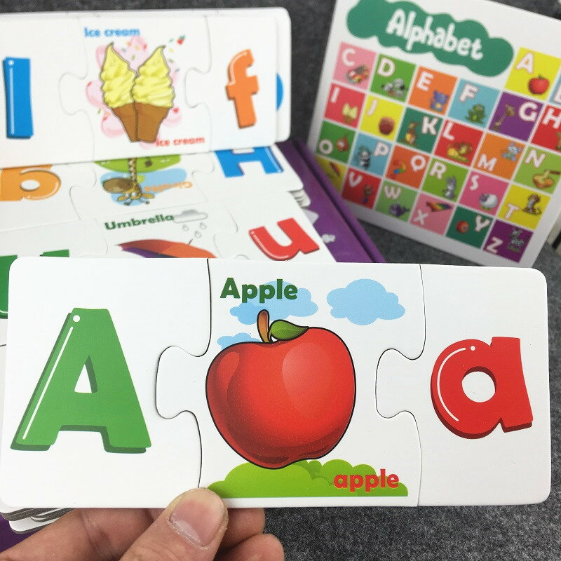 英語英文字母卡片英文26個大小寫自然拼讀全套教具大號小學生老師