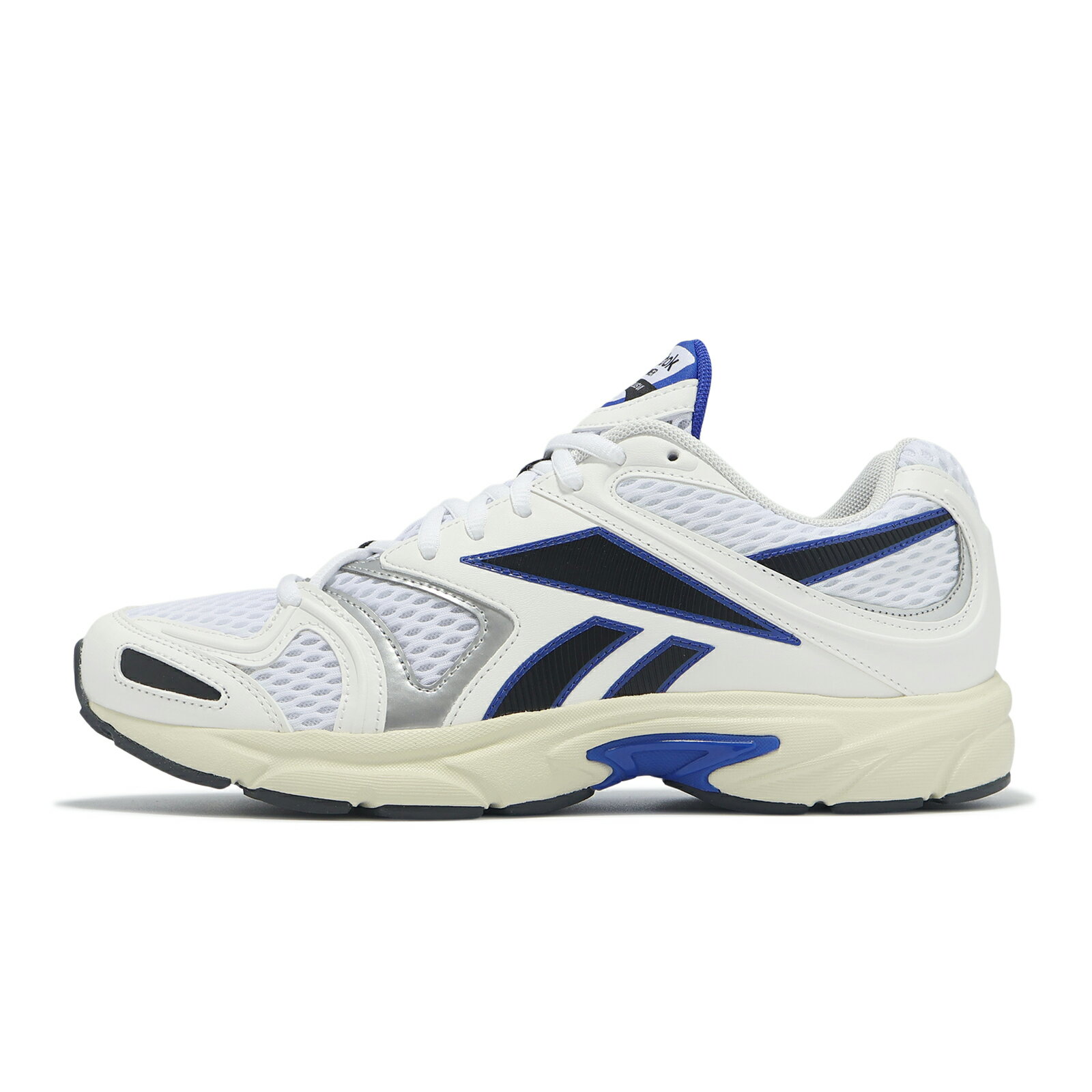 Reebok 休閒鞋 Premier Road Plus VI 男鞋 白 黑 藍 緩震 復古 老爹鞋 運動鞋 100209052