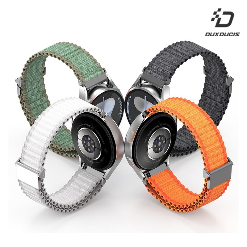 DUX DUCIS 通用款 回環式越野錶帶(20mm) (22mm) 運動 健身 手表帶 尼龍材質 金屬掛扣 穩固 可水洗