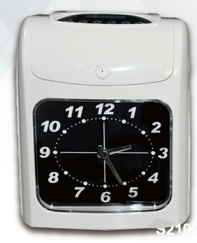 【LIDINGDA】 六欄位打卡鐘 打卡機 打卡鐘 K6型 S200A型 S210A型 萬年曆/停電續電/紅字雙色/外接響鈴 1