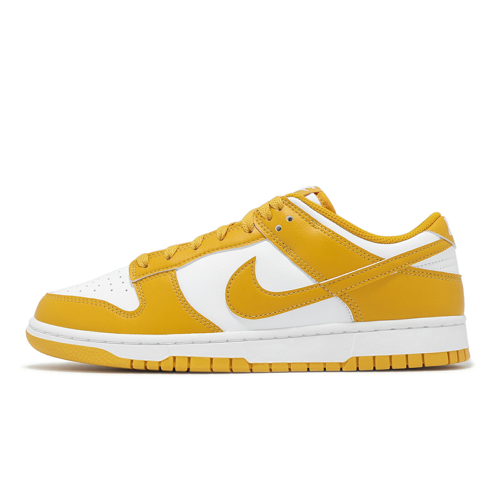 Nike 休閒鞋 Dunk Low Retro 男鞋 橘黃 芥末黃 白 復古 低筒 HF5441-109