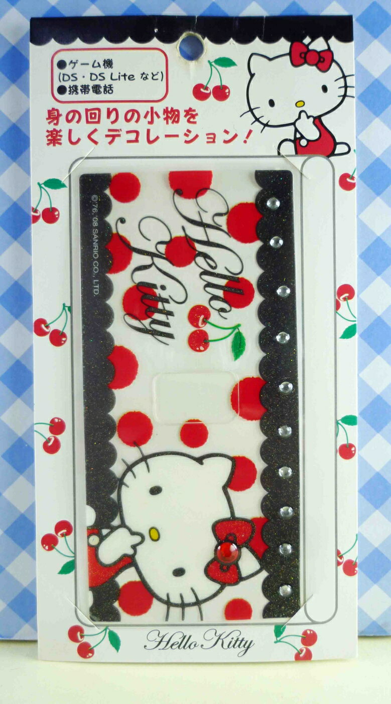 【震撼精品百貨】Hello Kitty 凱蒂貓 KITTY貼紙-DIY貼紙-櫻桃 震撼日式精品百貨