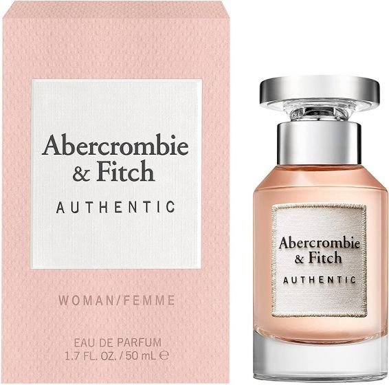 岡山戀香水~Abercrombie&Fitch AUTHENTIC 真我女性淡香精50ml~優惠價