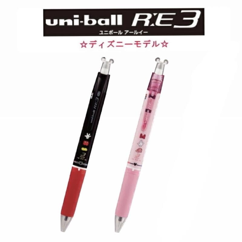 ☆勳寶玩具舖【現貨】三菱 Uni Ball R:E 迪士尼 摩樂鋼珠筆 0.5mm 米奇 / 米妮