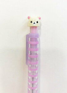 【震撼精品百貨】Rilakkuma San-X 拉拉熊懶懶熊 自動鉛筆-筆桿紫色-妹妹 震撼日式精品百貨