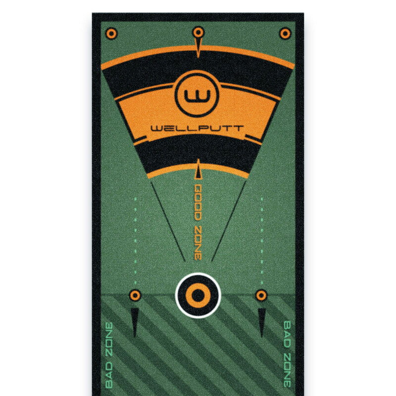 【WellPutt】 3M Green 推桿毯-標準綠色 高爾夫 推桿訓練推桿墊 室內推桿 推桿練習毯 法國原廠代理正品 【正元精密】 3