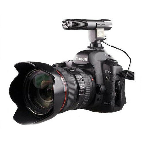 【eYe攝影】SG-108 SG108 立體聲 收音麥克風 攝影機 相機 收音麥克風 心型指向性麥克風