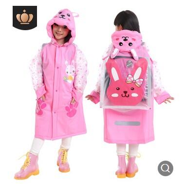 兒童雨衣雨褲套裝分體式男童女童韓版小學生大帽檐雨衣