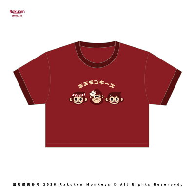 2026 YOKOSO 猿氣大聖短版T-紅