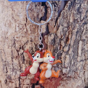 真愛日本 樂園限定 經典鎖圈 奇奇蒂蒂 花栗鼠 松鼠 迪士尼 吊飾 鑰匙圈 擺飾 收藏