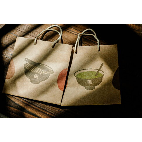 北埔擂茶堂 新版禮袋 一個提袋最多可承裝三包擂茶 3