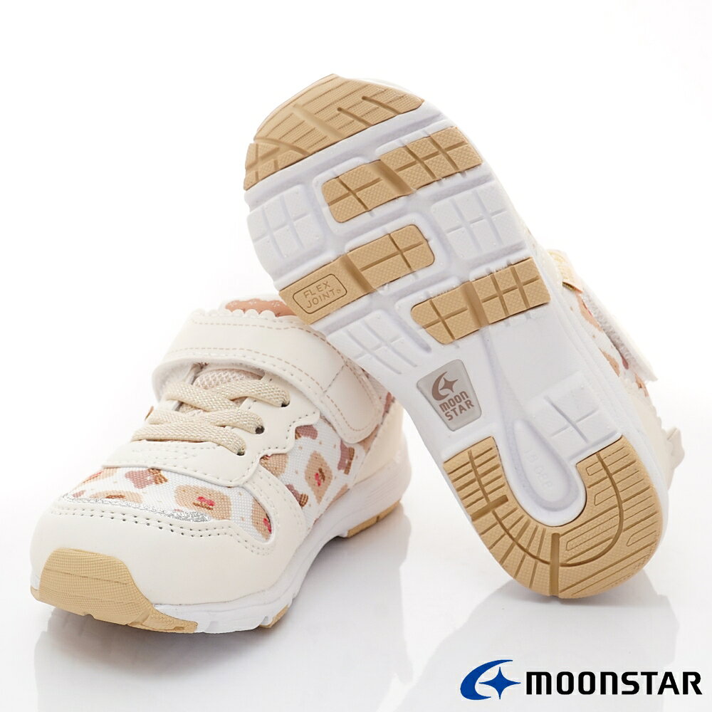 日本月星Moonstar機能童鞋赤子心系列花漾粉嫩款2353新品任選(中小童段)24年式(夏) 6