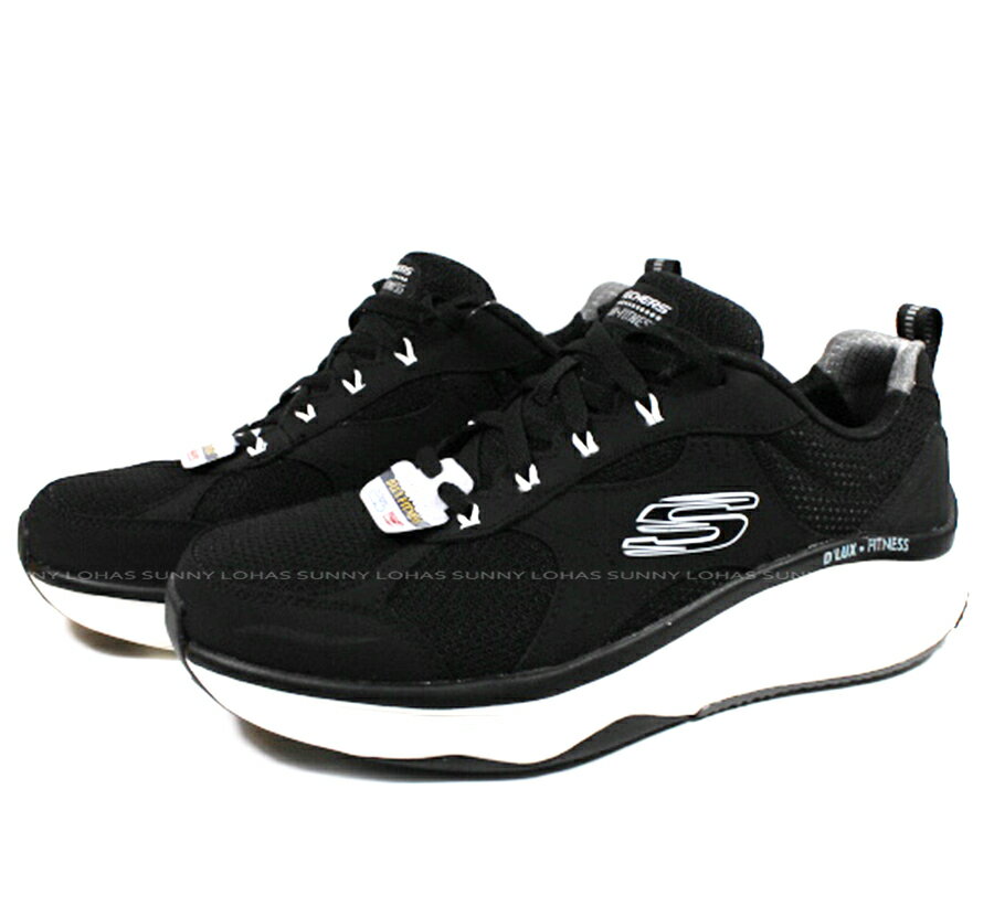 (D8) SKECHERS 男鞋 Sport D'Lux Fitness 訓練鞋運動鞋健走鞋 232359BKW【陽光樂活】