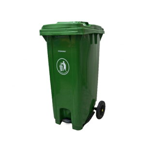 經濟型腳踏式托桶 垃圾子車 120L 綠色 / 台 ERB-121G（此為訂製品，確認訂購後無法退換貨）