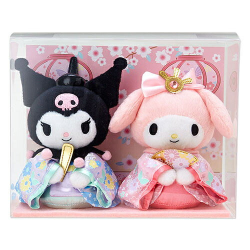 【震撼精品百貨】My Melody 美樂蒂 美樂蒂和風女兒節絨毛娃娃組 震撼日式精品百貨