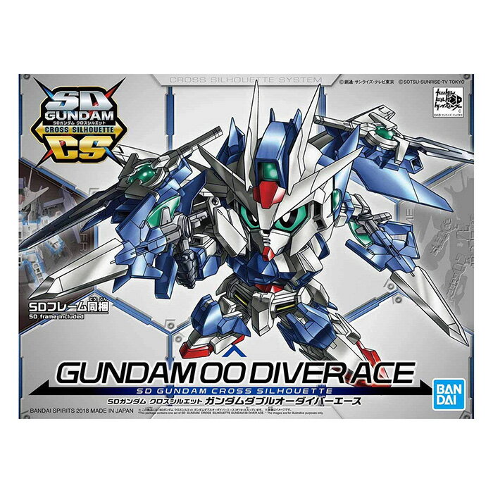 鋼彈模型 SD GCS 王牌潛網型 00鋼彈 【鯊玩具Toy Shark】