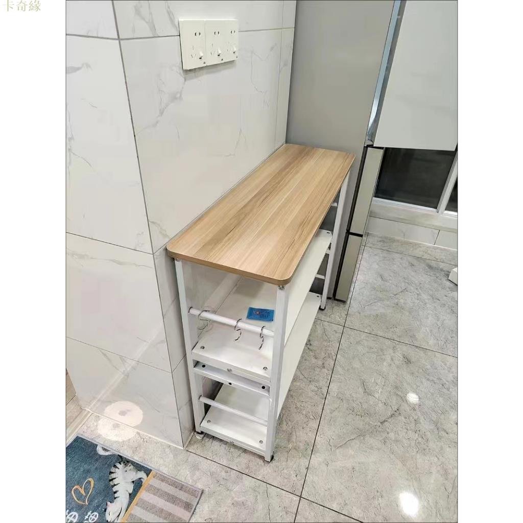 櫥櫃 廚房置物架 收納櫃 窄櫃 落地式置物架 切菜桌 烤箱微波爐收納 置物架 長桌 電器櫃 層架 電器置物架 廚房收納架