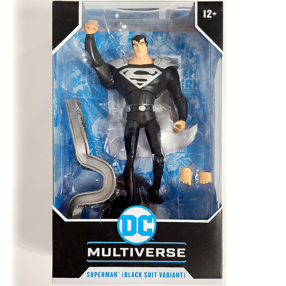 DC Multiverse 麥法蘭 7吋 超人 黑色英雄服 SUPERMAN (BLACL SUIT VARIANT)