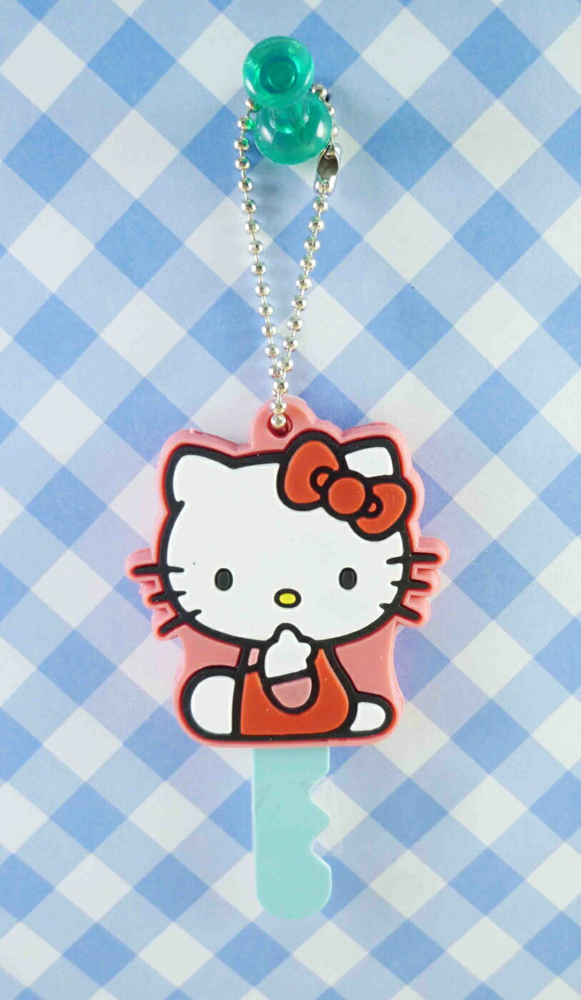 【震撼精品百貨】Hello Kitty 凱蒂貓 KITTY鎖套-紅色 震撼日式精品百貨
