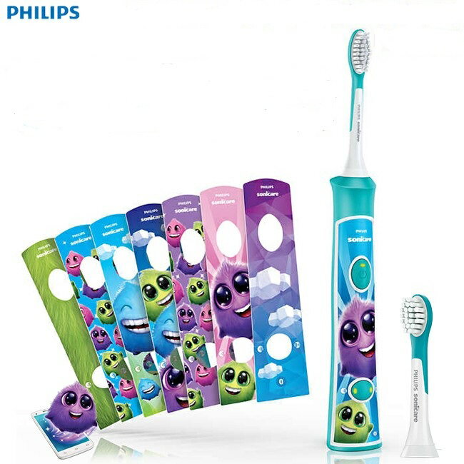 【超值組合+贈原廠兒童牙刷】PHILIPS 飛利浦音波震動智能護齦電動牙刷 3