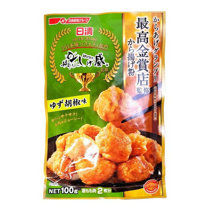 《 Chara 微百貨 》限時特價 日本 日清 最高 金賞 唐揚 炸雞粉 醬油 蒜味 甜辣 鹽味 柚子 柚香 100g 2