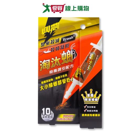興農淘汰 螂殺蟑凝膠10g【愛買】